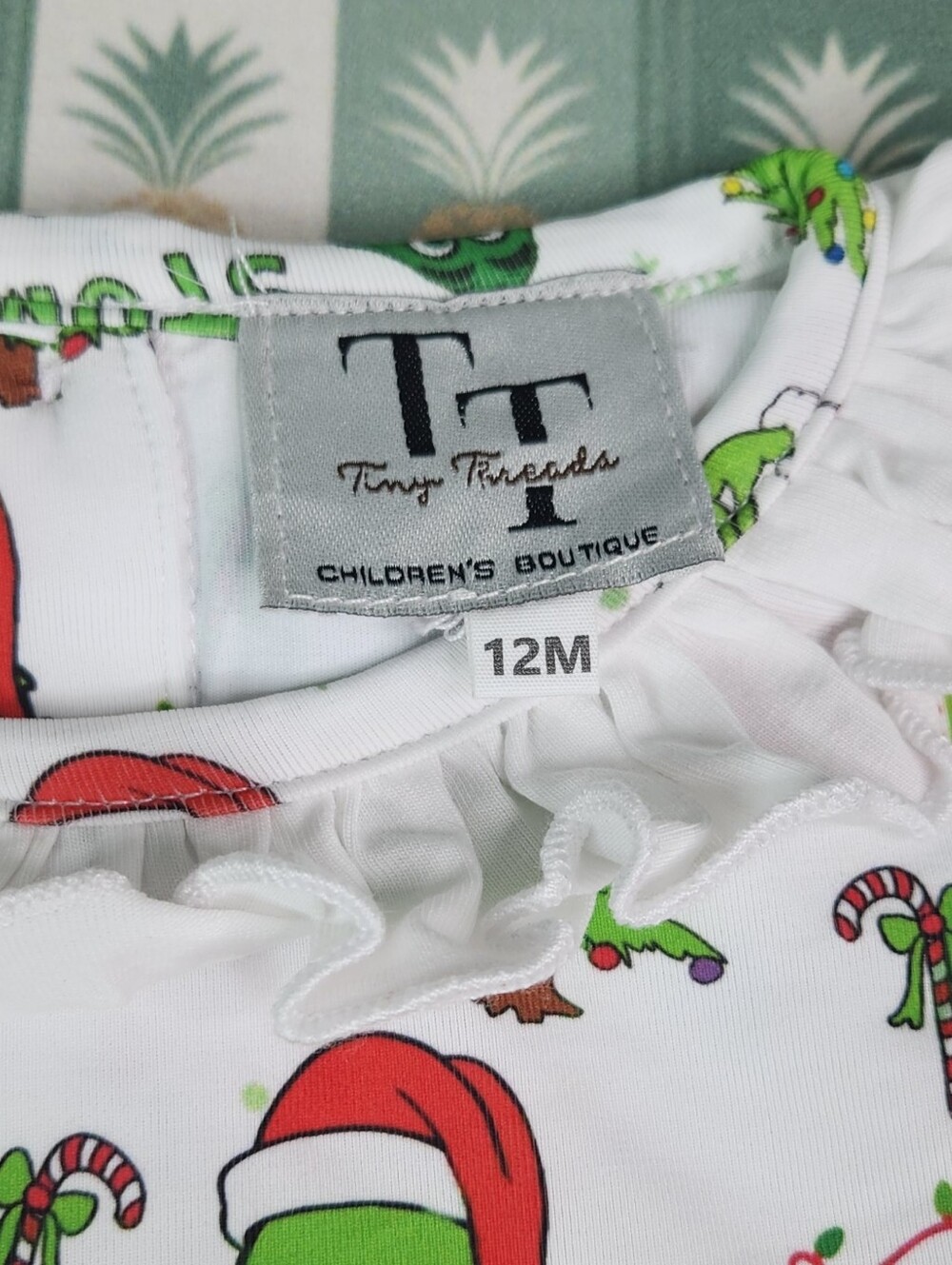 Tiny Threads Smocking Lucy Christmas Bundle - Picture 4 of 8